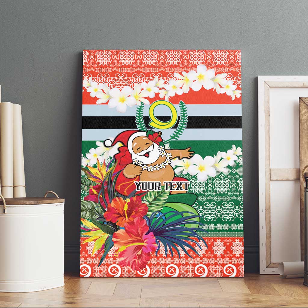 Personalised Penama Joyeux Noel Canvas Wall Art Proud To Be a Ni-Van Sand Drawing Art LT9 - Polynesian Pride