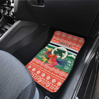Personalised Penama Joyeux Noel Car Mats Proud To Be a Ni-Van Sand Drawing Art LT9 - Polynesian Pride