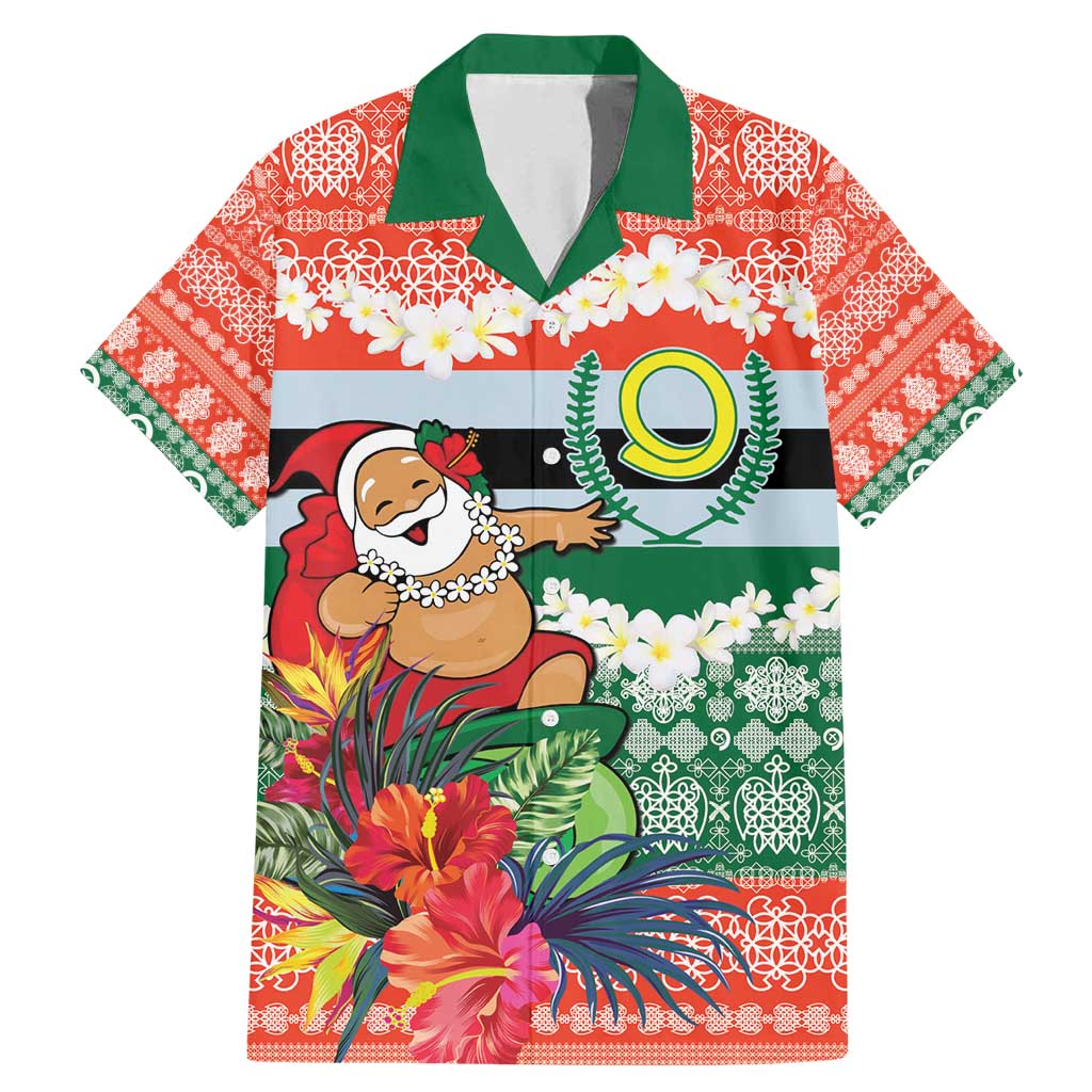 Personalised Penama Joyeux Noel Family Matching Mermaid Dress and Hawaiian Shirt Proud To Be a Ni-Van Sand Drawing Art - Polynesian Pride