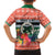 Personalised Penama Joyeux Noel Family Matching Short Sleeve Bodycon Dress and Hawaiian Shirt Proud To Be a Ni-Van Sand Drawing Art - Polynesian Pride