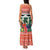 Personalised Penama Joyeux Noel Family Matching Tank Maxi Dress and Hawaiian Shirt Proud To Be a Ni-Van Sand Drawing Art - Polynesian Pride