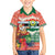 Personalised Penama Joyeux Noel Family Matching Tank Maxi Dress and Hawaiian Shirt Proud To Be a Ni-Van Sand Drawing Art - Polynesian Pride