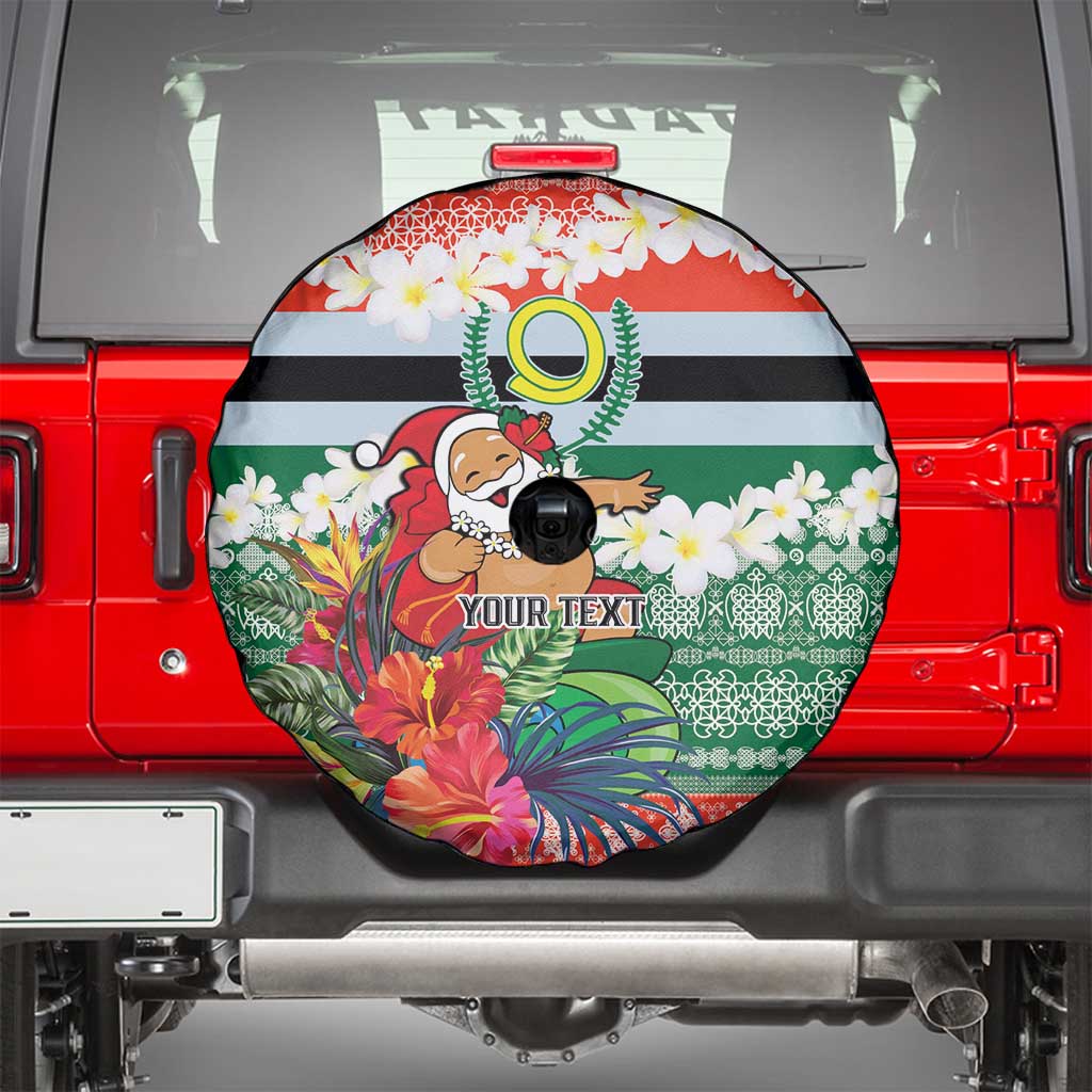 Personalised Penama Joyeux Noel Spare Tire Cover Proud To Be a Ni-Van Sand Drawing Art - Polynesian Pride