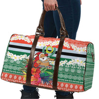 Personalised Penama Joyeux Noel Travel Bag Proud To Be a Ni-Van Sand Drawing Art - Polynesian Pride