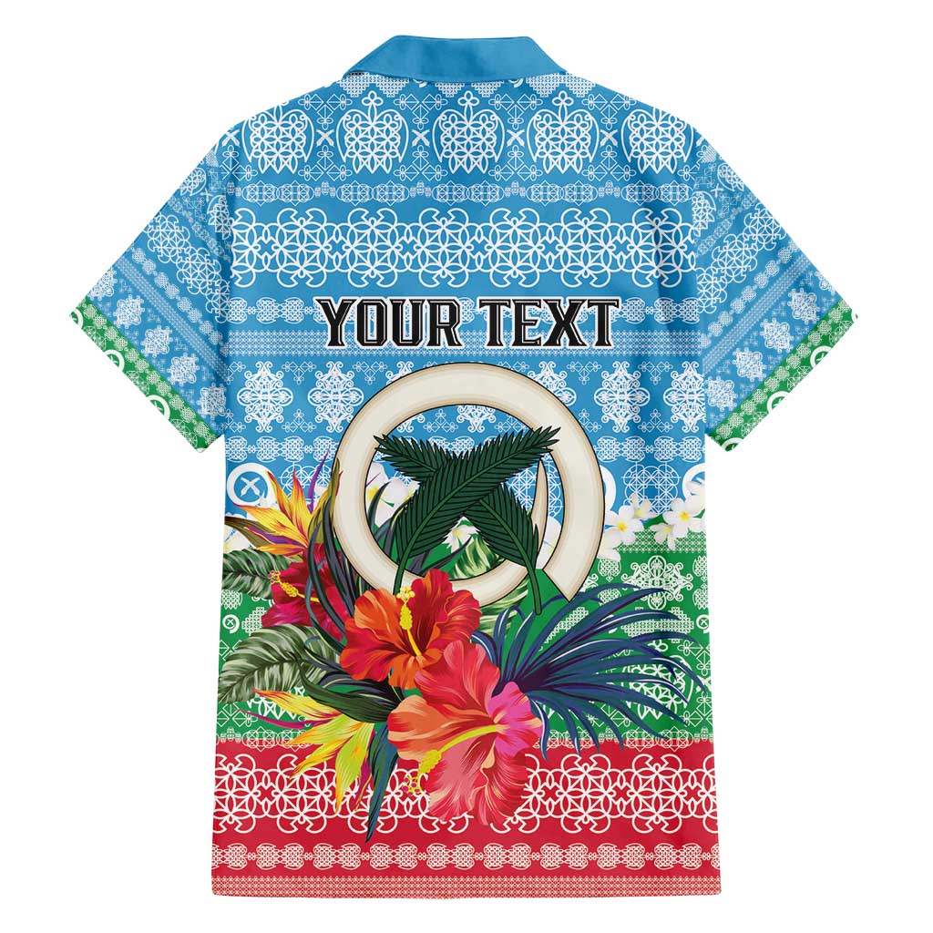 Personalised Sanma Joyeux Noel Family Matching Off Shoulder Short Dress and Hawaiian Shirt Proud To Be a Ni-Van Sand Drawing Art - Polynesian Pride