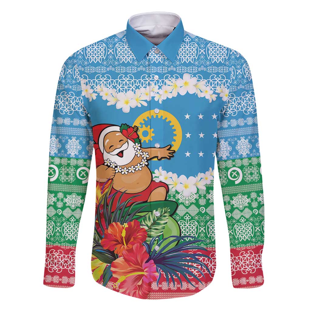 Personalised Sanma Joyeux Noel Family Matching Summer Maxi Dress and Hawaiian Shirt Proud To Be a Ni-Van Sand Drawing Art - Polynesian Pride