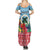 Personalised Sanma Joyeux Noel Family Matching Summer Maxi Dress and Hawaiian Shirt Proud To Be a Ni-Van Sand Drawing Art - Polynesian Pride