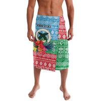 Personalised Sanma Joyeux Noel Lavalava Proud To Be a Ni-Van Sand Drawing Art - Polynesian Pride