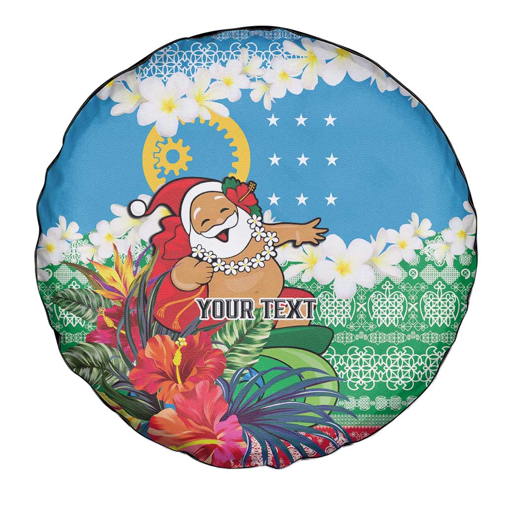 Personalised Sanma Joyeux Noel Spare Tire Cover Proud To Be a Ni-Van Sand Drawing Art - Polynesian Pride