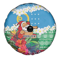 Personalised Sanma Joyeux Noel Spare Tire Cover Proud To Be a Ni-Van Sand Drawing Art - Polynesian Pride