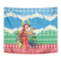 Personalised Sanma Joyeux Noel Tapestry Proud To Be a Ni-Van Sand Drawing Art - Polynesian Pride