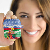 Personalised Shefa Joyeux Noel AirPods Case Proud To Be a Ni-Van Sand Drawing Art LT9 - Polynesian Pride