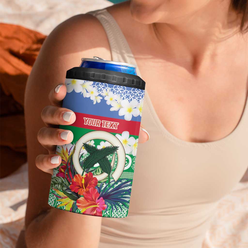 Personalised Shefa Joyeux Noel 4 in 1 Can Cooler Tumbler Proud To Be a Ni-Van Sand Drawing Art LT9 - Polynesian Pride