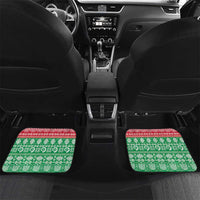 Personalised Shefa Joyeux Noel Car Mats Proud To Be a Ni-Van Sand Drawing Art LT9 Set 2pcs - Back Blue - Polynesian Pride