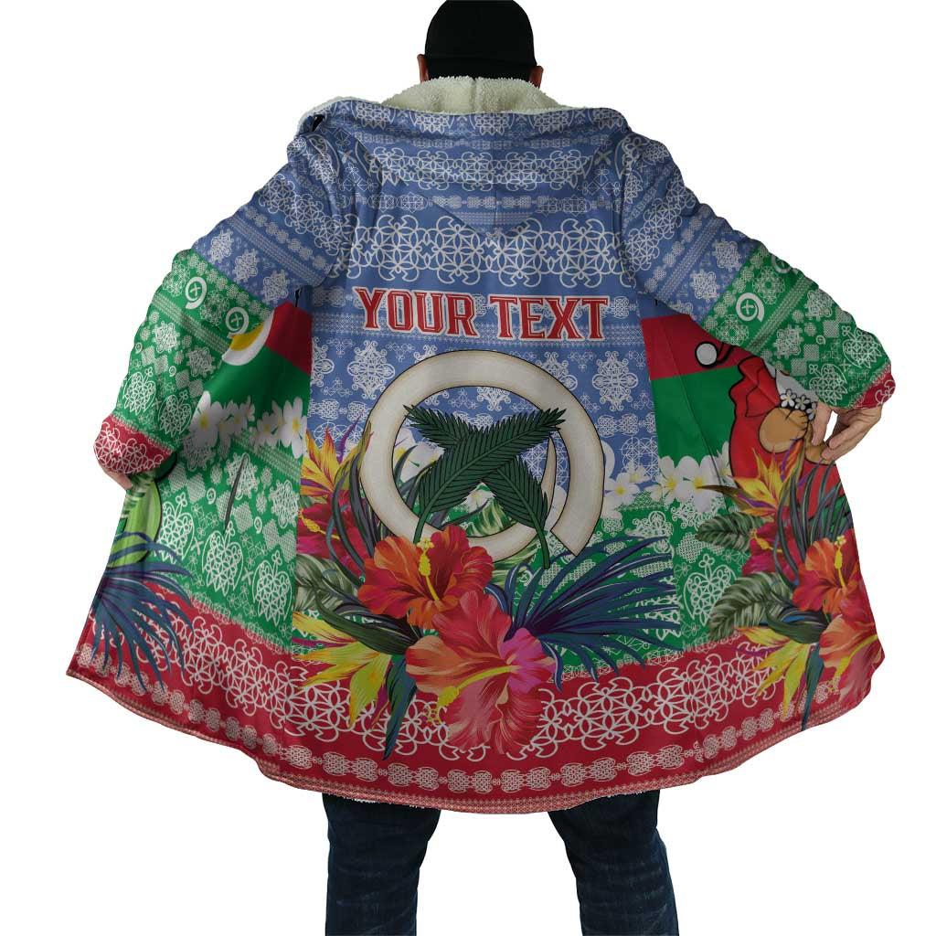 Personalised Shefa Joyeux Noel Cloak Proud To Be a Ni-Van Sand Drawing Art - Polynesian Pride