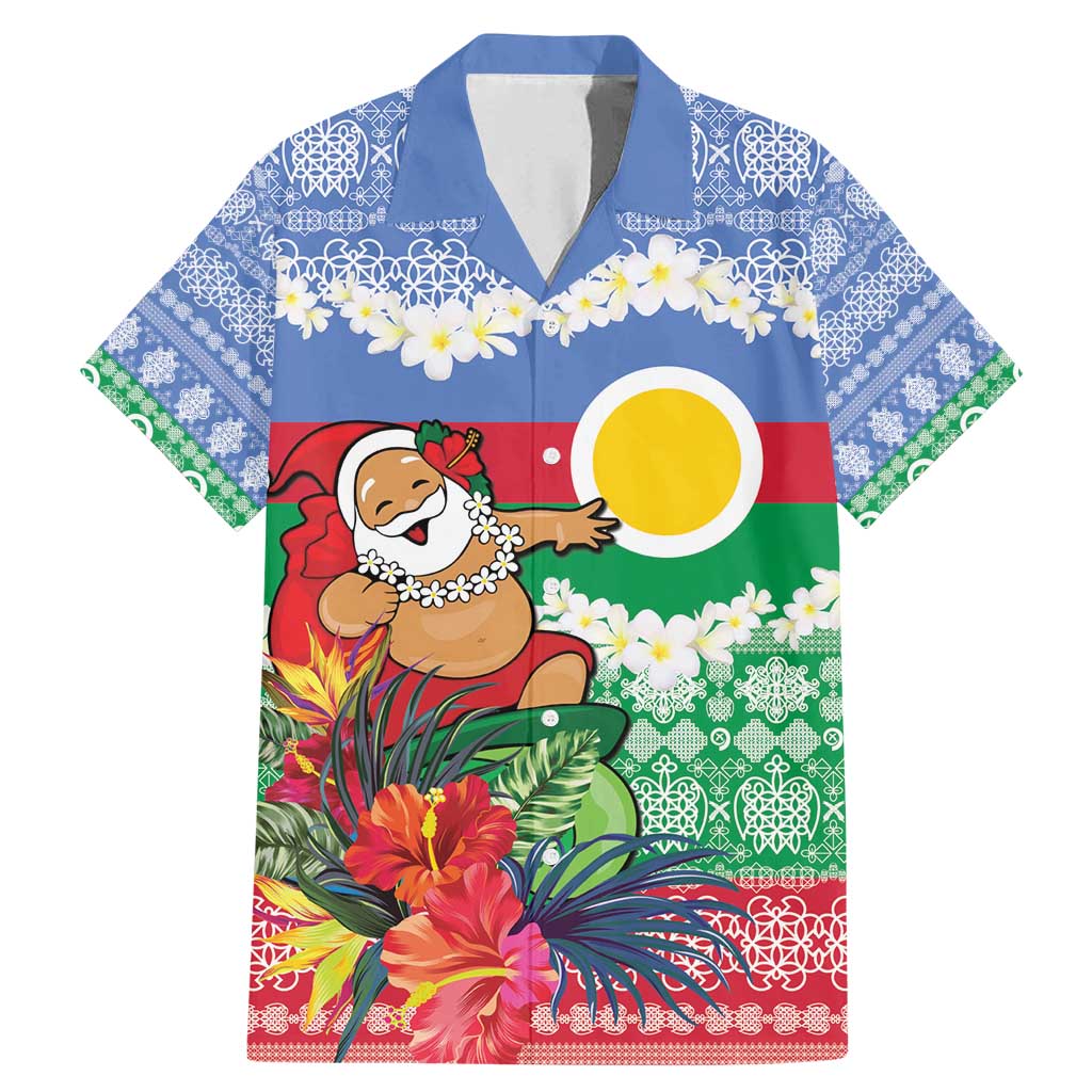 Personalised Shefa Joyeux Noel Family Matching Mermaid Dress and Hawaiian Shirt Proud To Be a Ni-Van Sand Drawing Art - Polynesian Pride