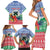 Personalised Shefa Joyeux Noel Family Matching Short Sleeve Bodycon Dress and Hawaiian Shirt Proud To Be a Ni-Van Sand Drawing Art - Polynesian Pride