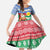 Personalised Shefa Joyeux Noel Family Matching Tank Maxi Dress and Hawaiian Shirt Proud To Be a Ni-Van Sand Drawing Art - Polynesian Pride