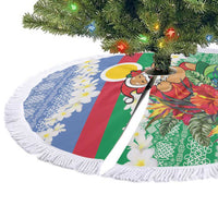 Shefa Joyeux Noel Tree Skirt Proud To Be a Ni-Van Sand Drawing Art LT9 - Polynesian Pride