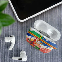 Personalised Tafea Joyeux Noel AirPods Case Proud To Be a Ni-Van Sand Drawing Art LT9 - Polynesian Pride