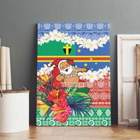 Personalised Tafea Joyeux Noel Canvas Wall Art Proud To Be a Ni-Van Sand Drawing Art LT9 - Polynesian Pride