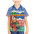Personalised Tafea Joyeux Noel Family Matching Mermaid Dress and Hawaiian Shirt Proud To Be a Ni-Van Sand Drawing Art - Polynesian Pride