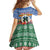 Personalised Tafea Joyeux Noel Family Matching Off Shoulder Short Dress and Hawaiian Shirt Proud To Be a Ni-Van Sand Drawing Art - Polynesian Pride