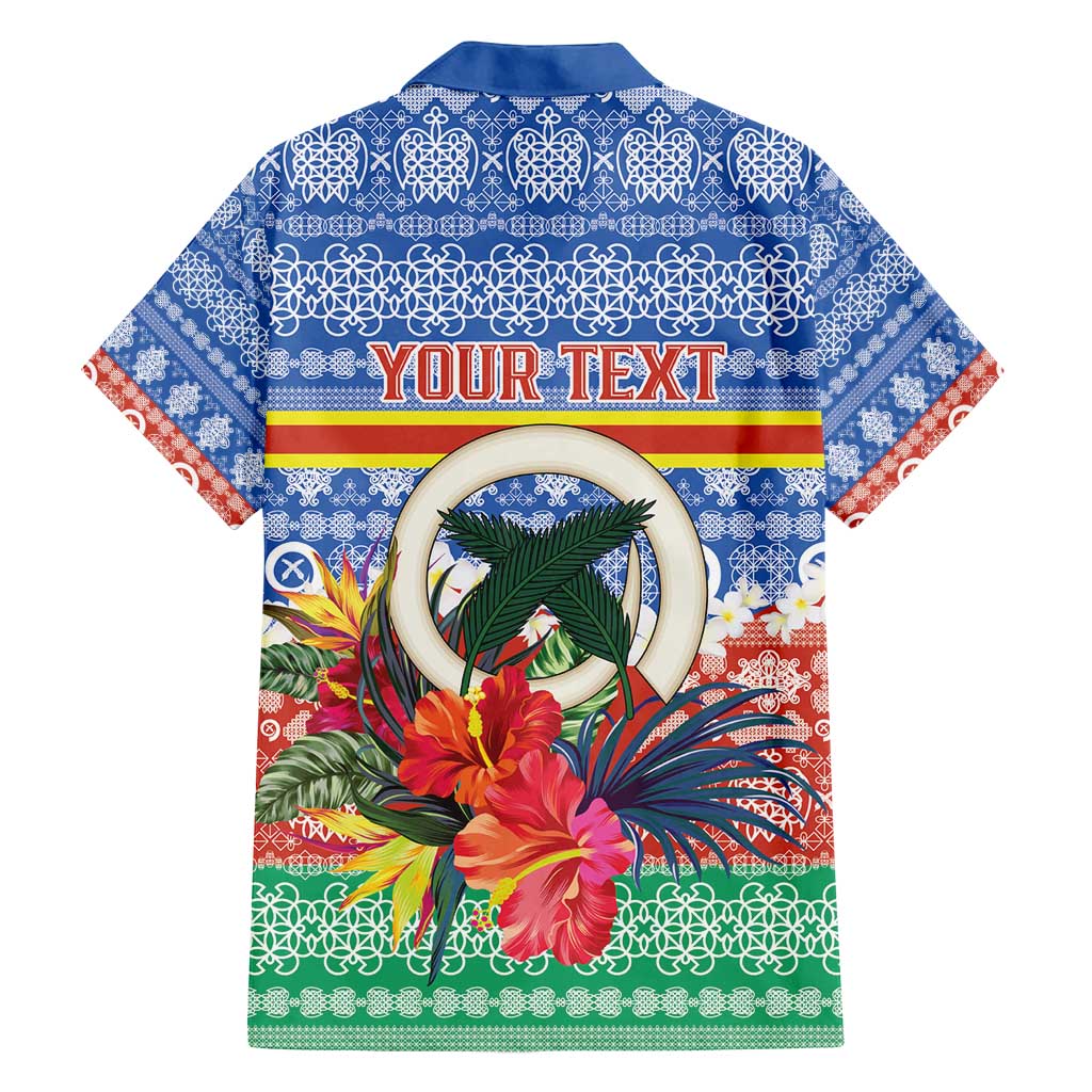 Personalised Tafea Joyeux Noel Family Matching Puletasi and Hawaiian Shirt Proud To Be a Ni-Van Sand Drawing Art - Polynesian Pride