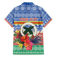 Personalised Tafea Joyeux Noel Family Matching Puletasi and Hawaiian Shirt Proud To Be a Ni-Van Sand Drawing Art - Polynesian Pride