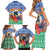Personalised Tafea Joyeux Noel Family Matching Short Sleeve Bodycon Dress and Hawaiian Shirt Proud To Be a Ni-Van Sand Drawing Art - Polynesian Pride