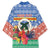 Personalised Tafea Joyeux Noel Kimono Proud To Be a Ni-Van Sand Drawing Art - Polynesian Pride