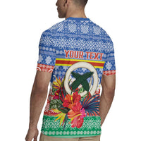 Personalised Tafea Joyeux Noel Rugby Jersey Proud To Be a Ni-Van Sand Drawing Art LT9 - Polynesian Pride