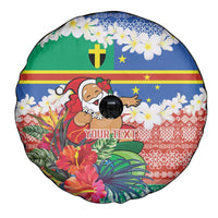 Personalised Tafea Joyeux Noel Spare Tire Cover Proud To Be a Ni-Van Sand Drawing Art - Polynesian Pride