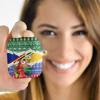 Personalised Torba Joyeux Noel AirPods Case Proud To Be a Ni-Van Sand Drawing Art LT9 - Polynesian Pride