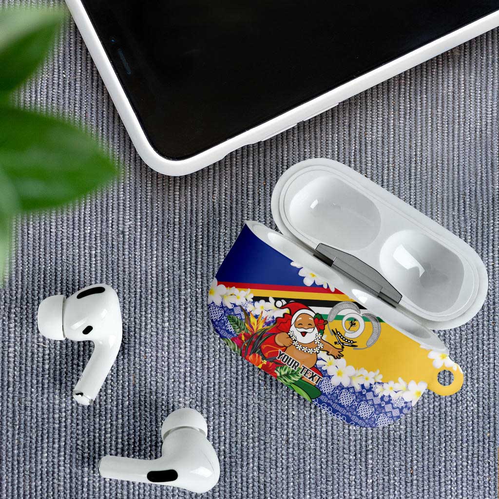 Personalised Torba Joyeux Noel AirPods Case Proud To Be a Ni-Van Sand Drawing Art LT9 - Polynesian Pride
