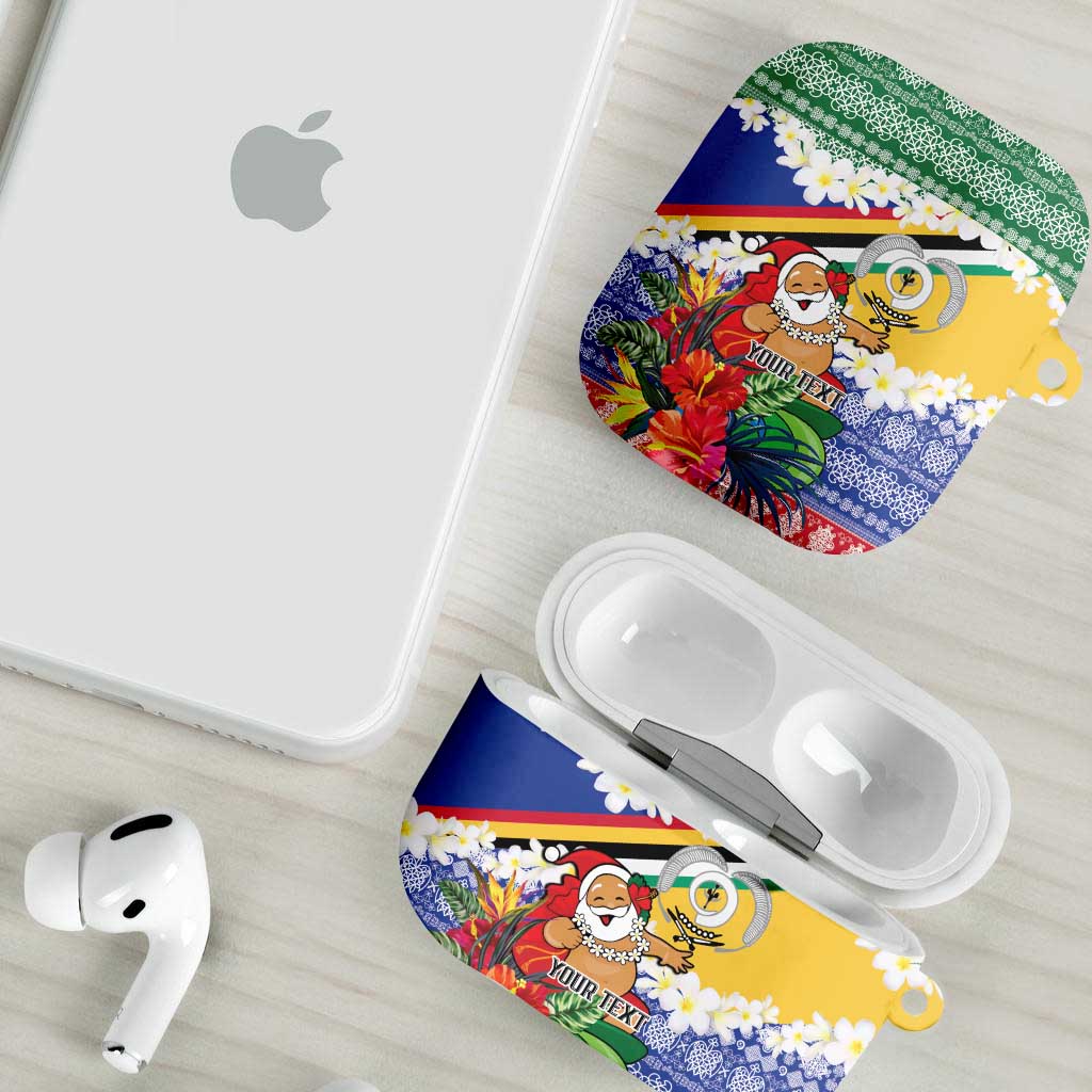 Personalised Torba Joyeux Noel AirPods Case Proud To Be a Ni-Van Sand Drawing Art LT9 - Polynesian Pride