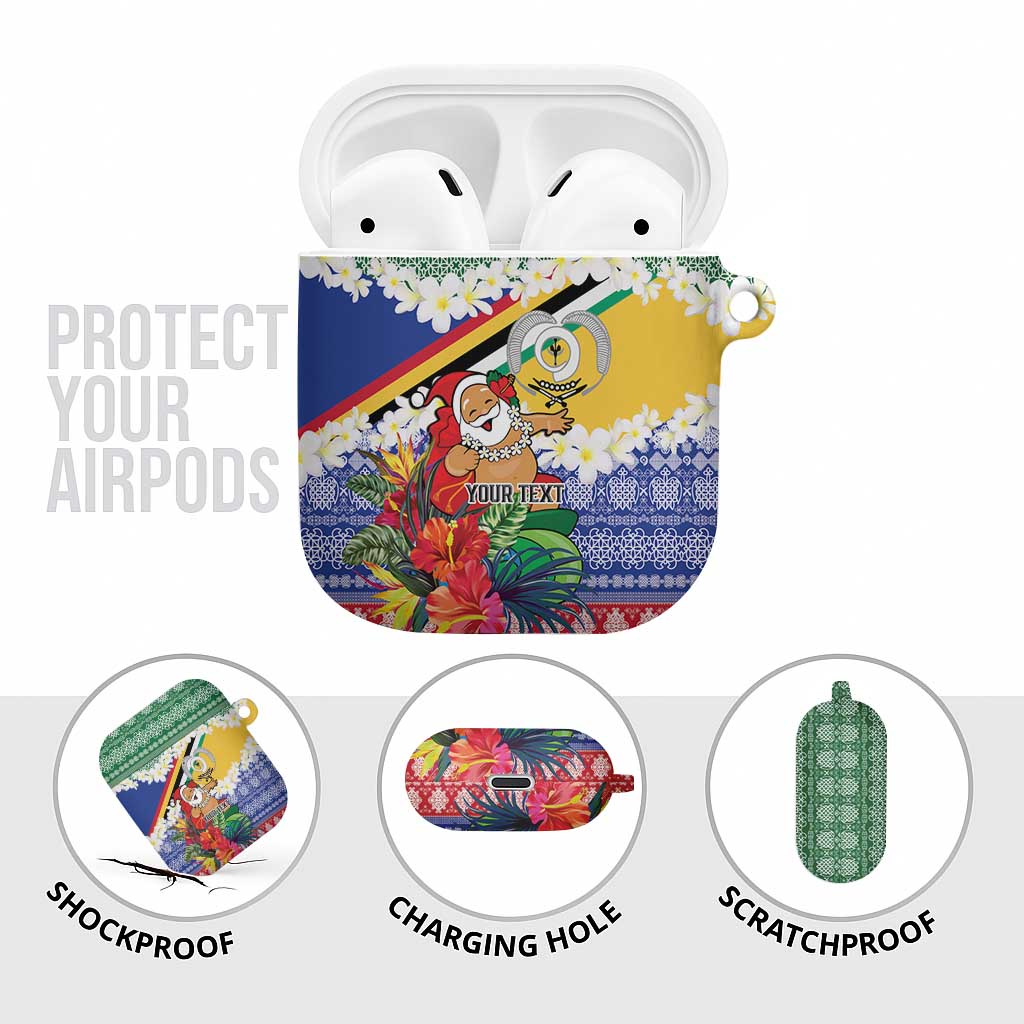Personalised Torba Joyeux Noel AirPods Case Proud To Be a Ni-Van Sand Drawing Art LT9 - Polynesian Pride