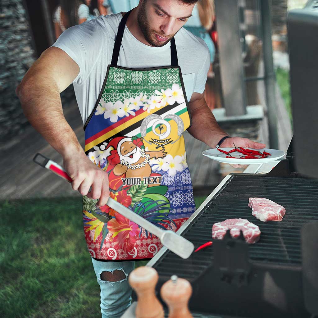 Personalised Torba Joyeux Noel Apron Proud To Be a Ni-Van Sand Drawing Art LT9 - Polynesian Pride