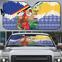Personalised Torba Joyeux Noel Auto Sun Shade Proud To Be a Ni-Van Sand Drawing Art - Polynesian Pride