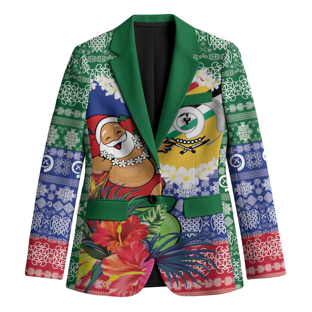 Personalised Torba Joyeux Noel Blazer Proud To Be a Ni-Van Sand Drawing Art LT9 Unisex Green - Polynesian Pride