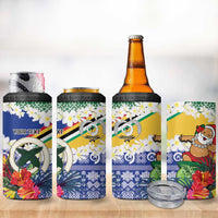 Personalised Torba Joyeux Noel 4 in 1 Can Cooler Tumbler Proud To Be a Ni-Van Sand Drawing Art LT9 - Polynesian Pride