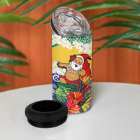 Personalised Torba Joyeux Noel 4 in 1 Can Cooler Tumbler Proud To Be a Ni-Van Sand Drawing Art LT9 - Polynesian Pride