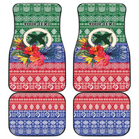 Personalised Torba Joyeux Noel Car Mats Proud To Be a Ni-Van Sand Drawing Art LT9 - Polynesian Pride