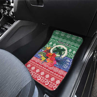 Personalised Torba Joyeux Noel Car Mats Proud To Be a Ni-Van Sand Drawing Art LT9 - Polynesian Pride