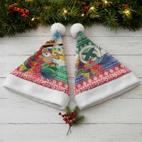 Personalised Torba Joyeux Noel Christmas Santa Hat Proud To Be a Ni-Van Sand Drawing Art - Polynesian Pride