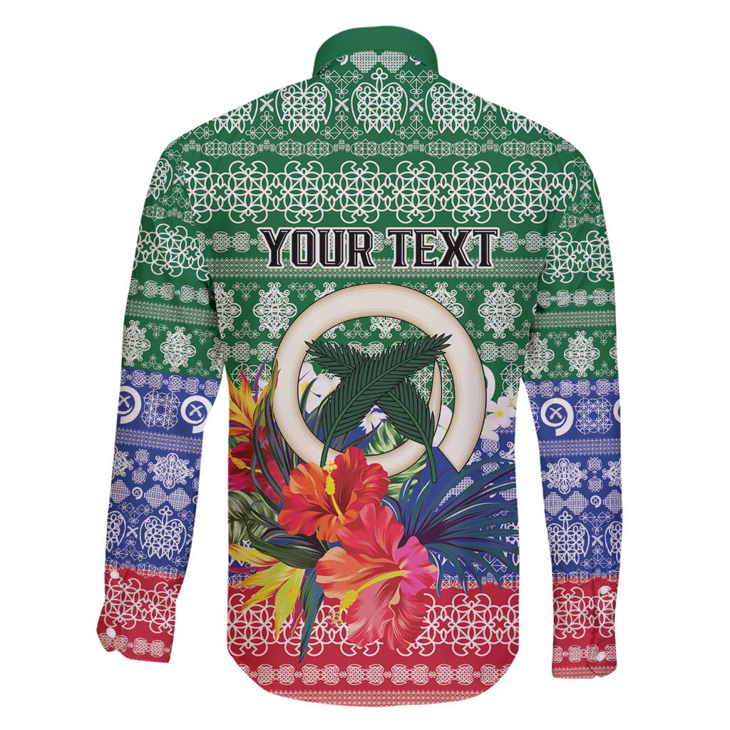 Personalised Torba Joyeux Noel Family Matching Long Sleeve Bodycon Dress and Hawaiian Shirt Proud To Be a Ni-Van Sand Drawing Art - Polynesian Pride