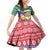 Personalised Torba Joyeux Noel Family Matching Off Shoulder Short Dress and Hawaiian Shirt Proud To Be a Ni-Van Sand Drawing Art - Polynesian Pride