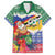 Personalised Torba Joyeux Noel Family Matching Short Sleeve Bodycon Dress and Hawaiian Shirt Proud To Be a Ni-Van Sand Drawing Art - Polynesian Pride