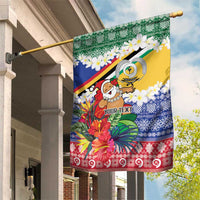 Personalised Torba Joyeux Noel Garden Flag Proud To Be a Ni-Van Sand Drawing Art - Polynesian Pride