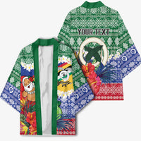 Personalised Torba Joyeux Noel Kimono Proud To Be a Ni-Van Sand Drawing Art - Polynesian Pride